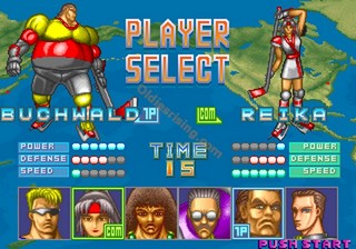une photo d'Ã©cran de Slap Shot sur Arcade